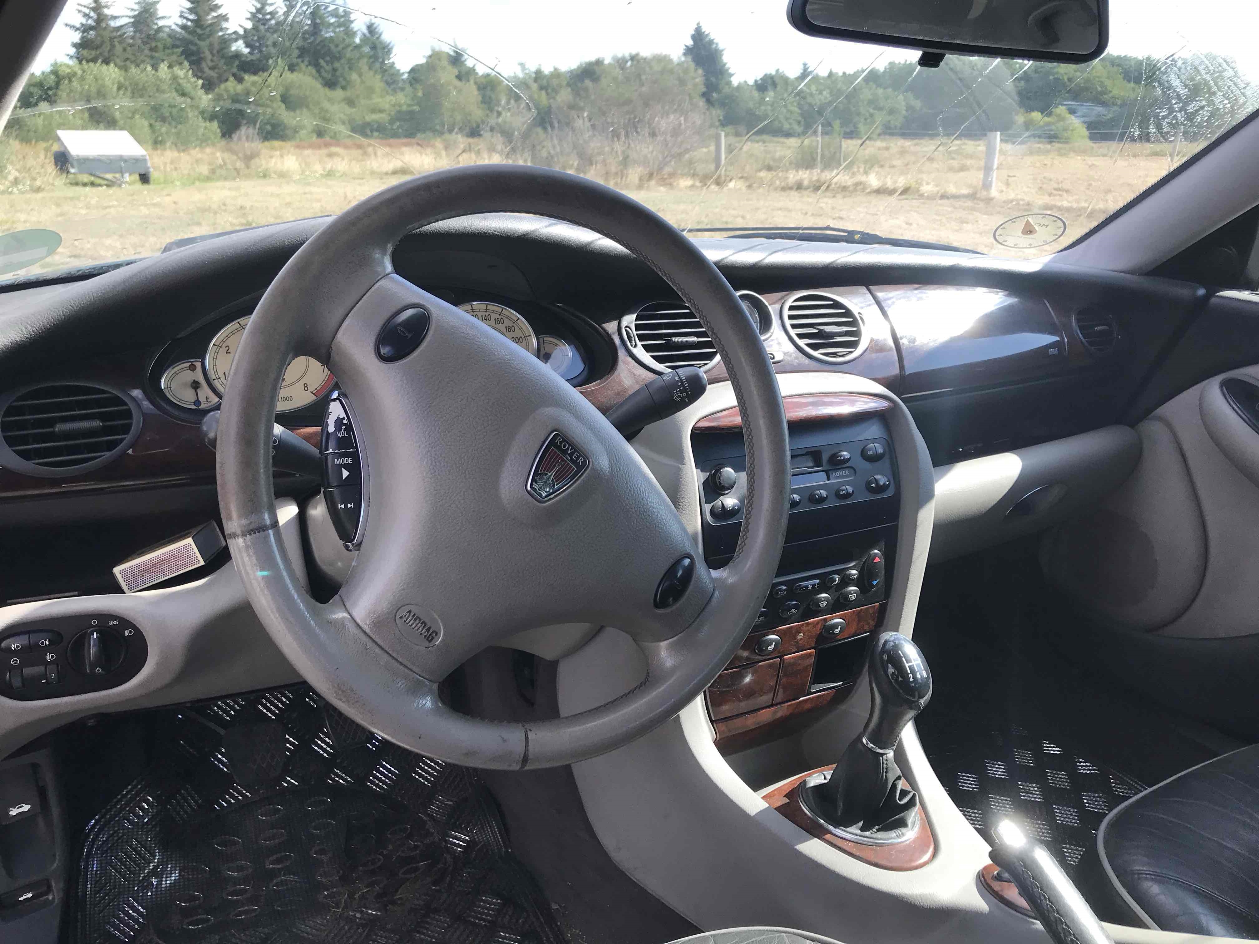 Grøn Rover 75 fra 2000