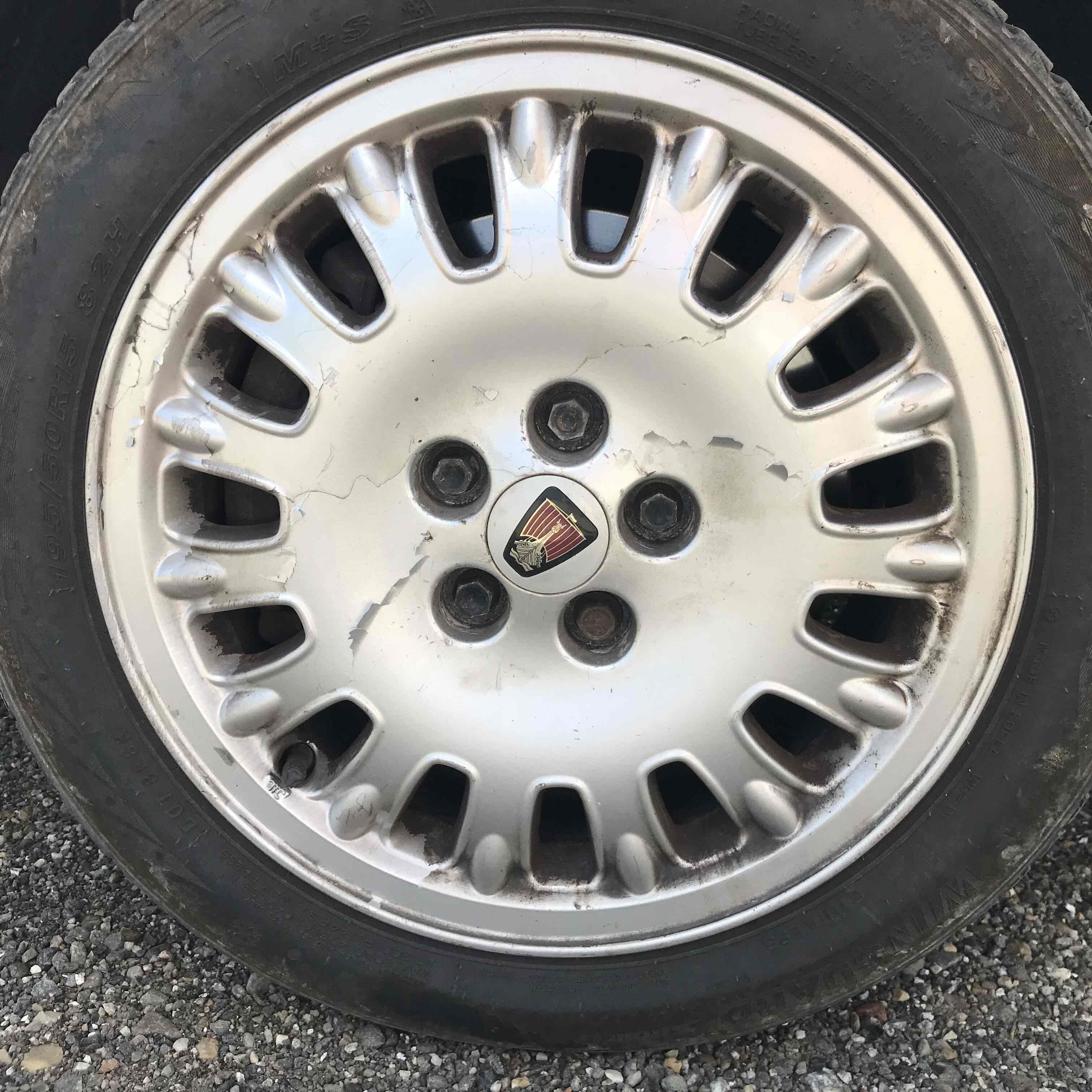 Grøn Rover 75 fra 2000