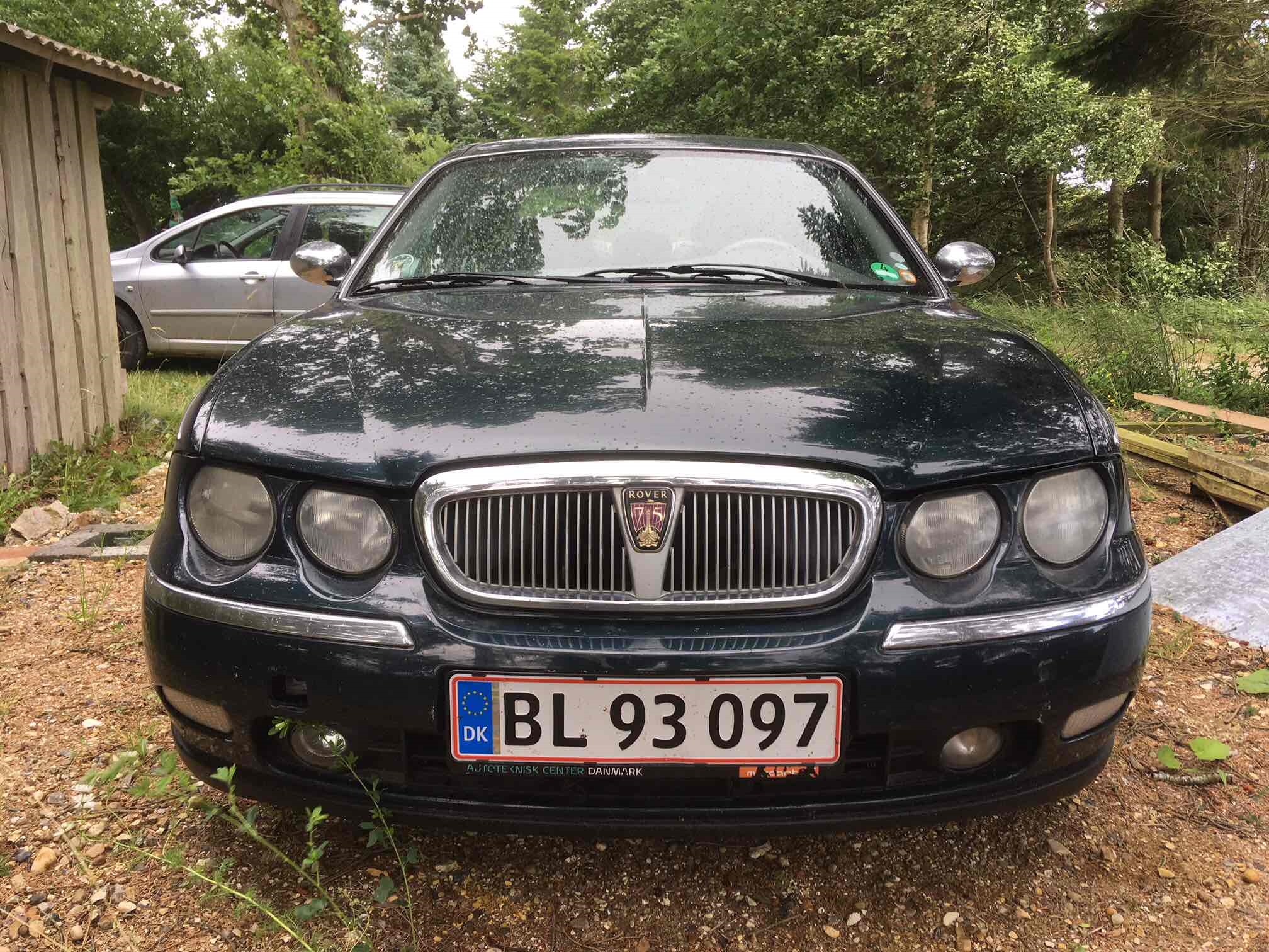 Grøn Rover 75 fra 2000