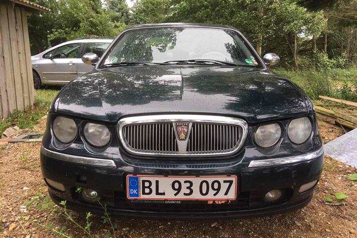 Grøn Rover 75 fra 2000
