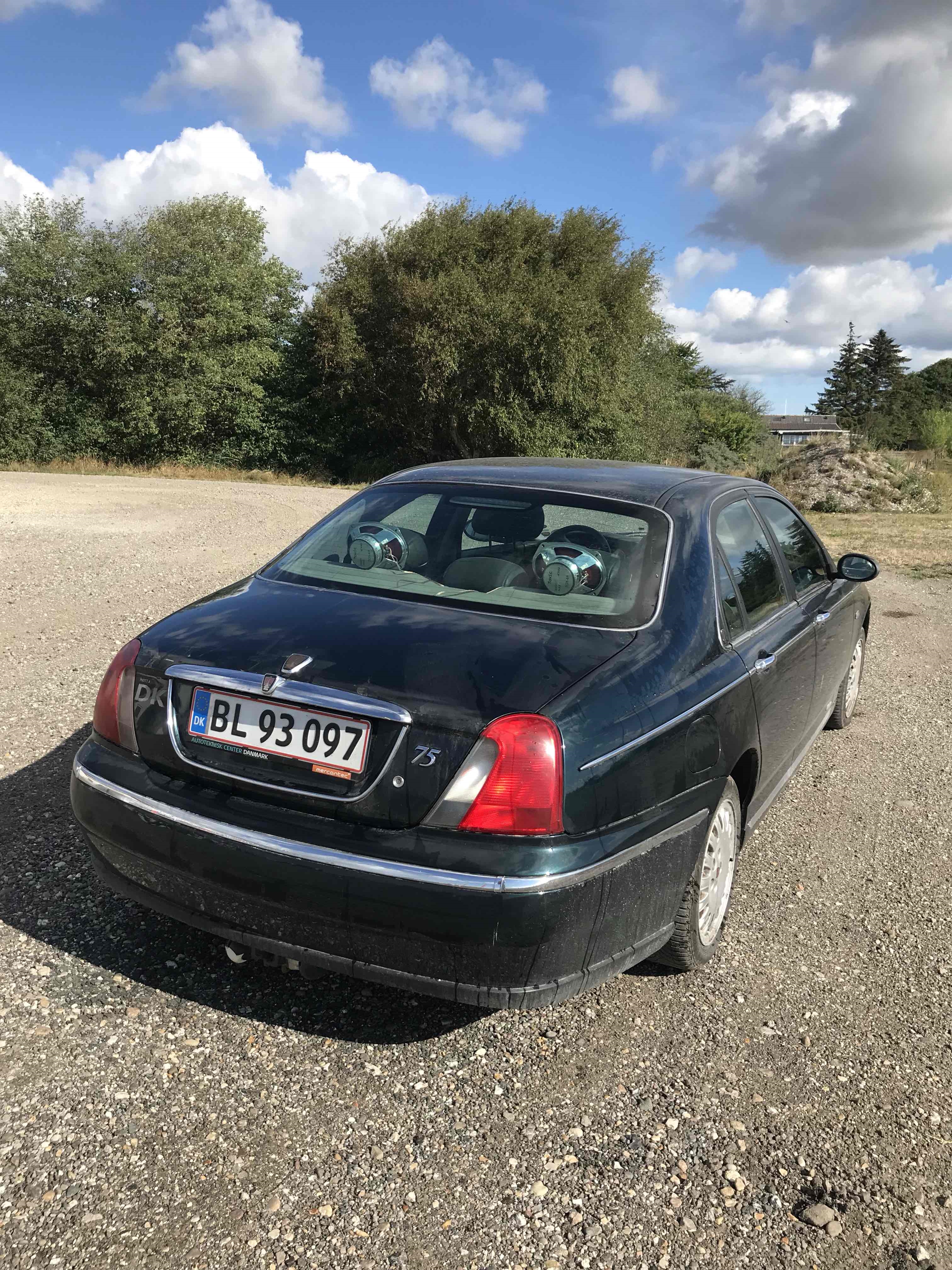 Grøn Rover 75 fra 2000