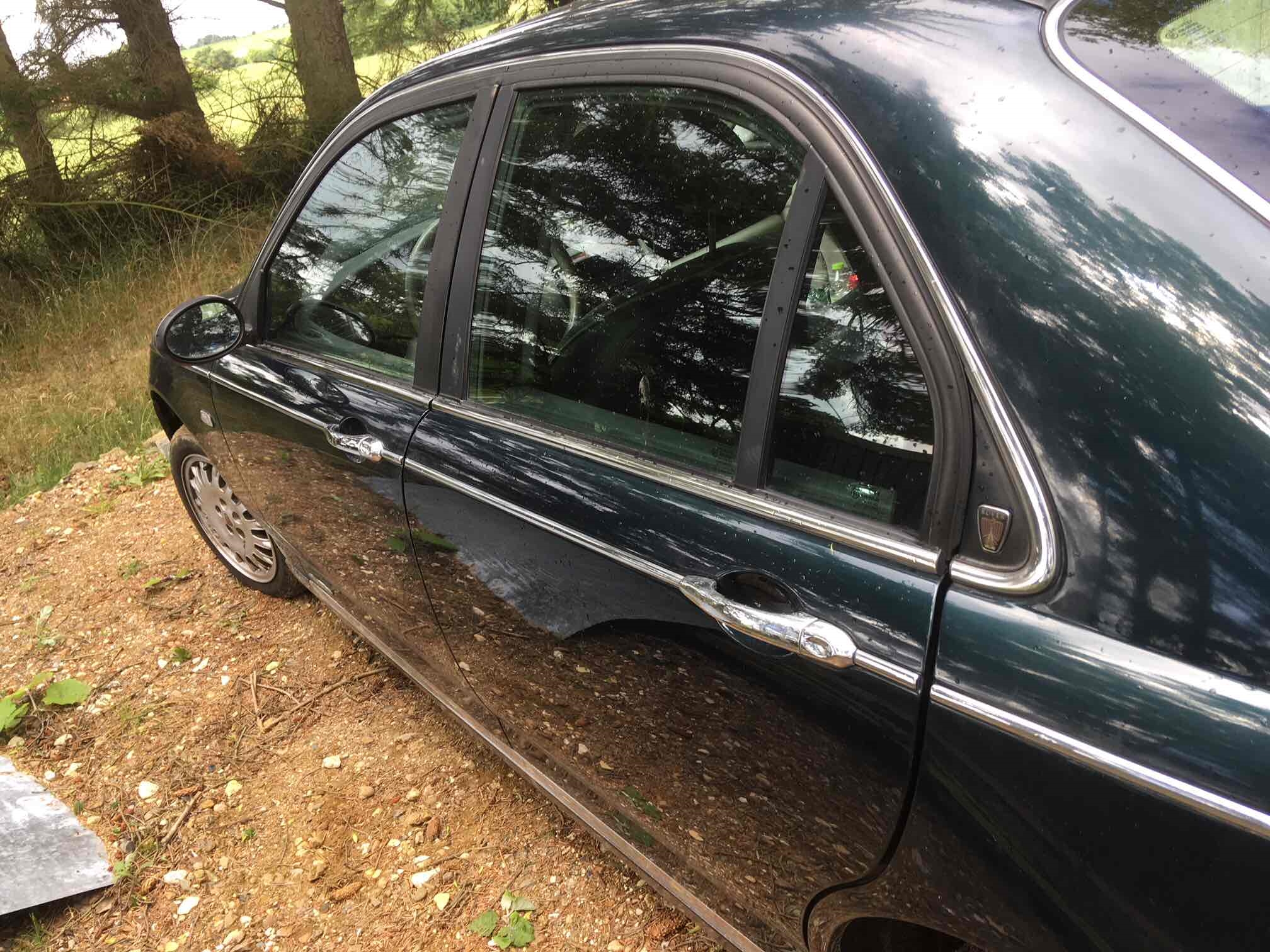 Grøn Rover 75 fra 2000