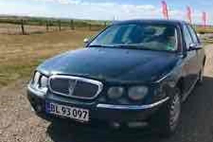 Grøn Rover 75 fra 2000