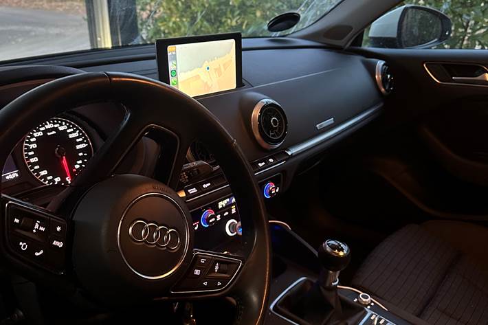 Hvid Audi A3 Sportback fra 2017