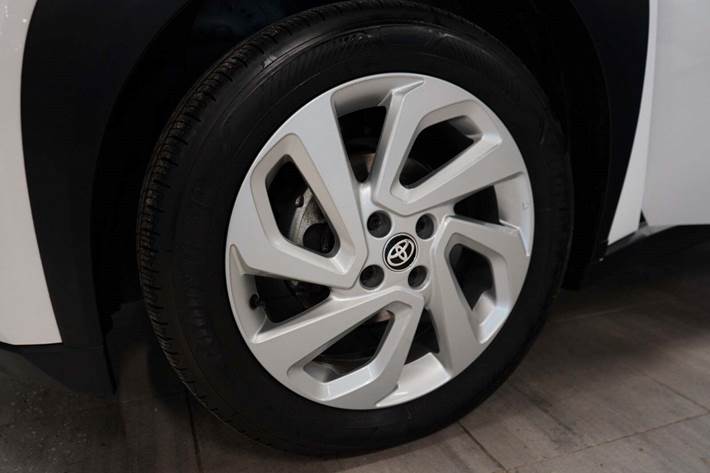 Hvid Toyota Aygo X fra 2023