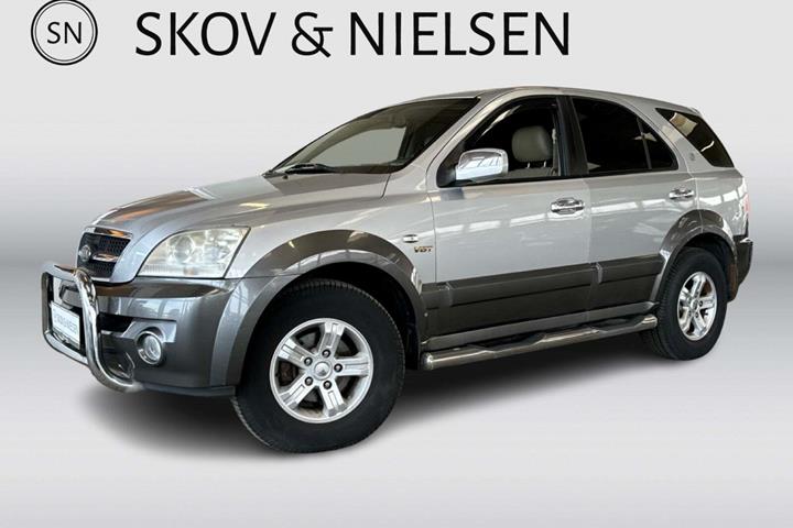 Sølv Kia Sorento fra 2008