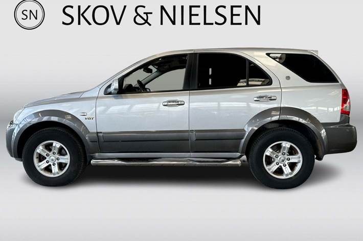 Sølv Kia Sorento fra 2008