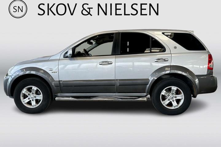 Sølv Kia Sorento fra 2008