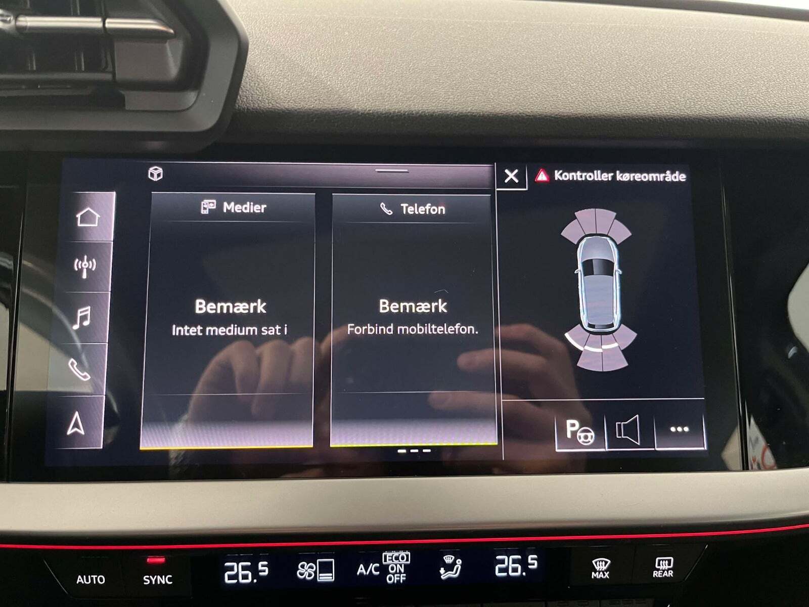 Grå Audi A3 fra 2021