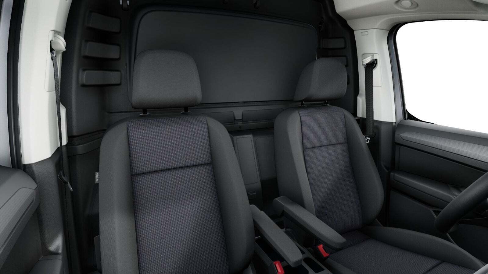 Grå VW Caddy fra 2025