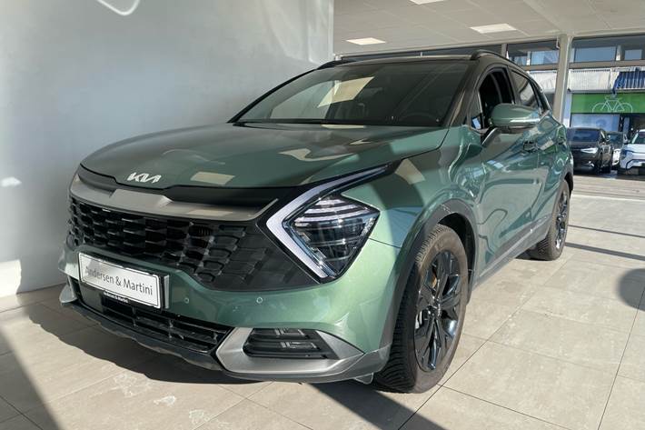 Grøn Kia Sportage fra 2022