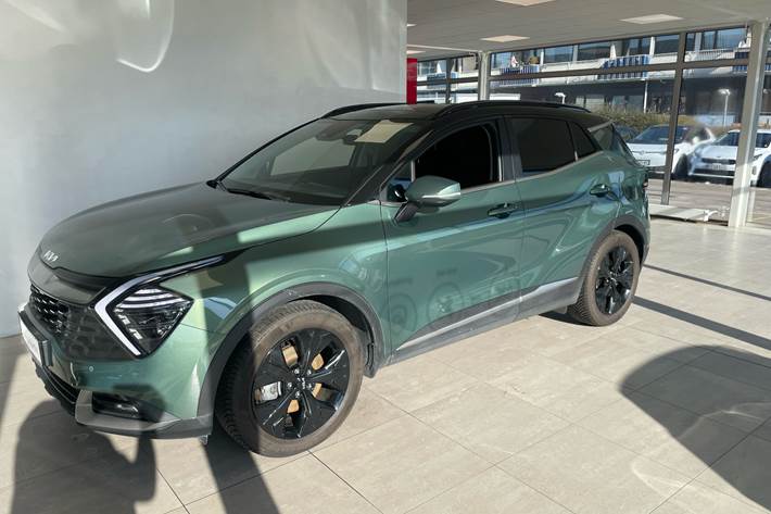 Grøn Kia Sportage fra 2022