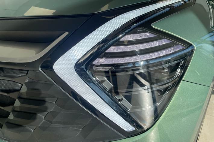 Grøn Kia Sportage fra 2022