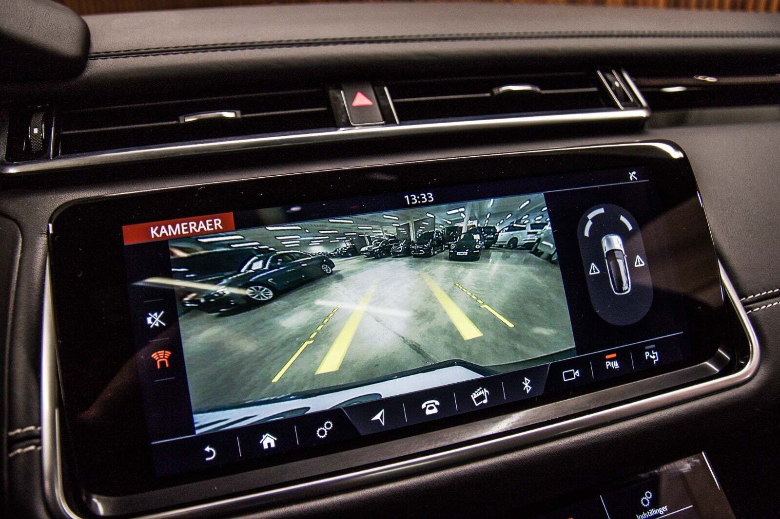 Grå Land Rover Range Rover Velar fra 2018