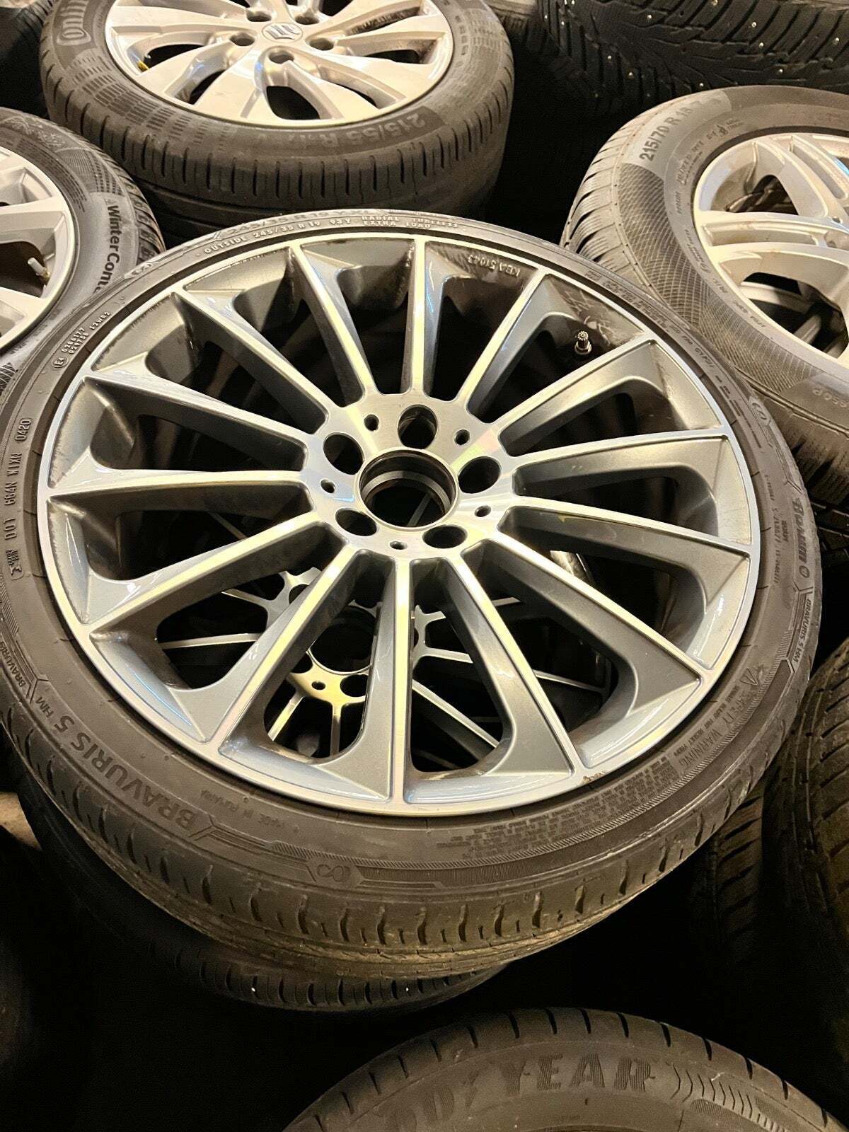 Sort Mercedes C220 d fra 2016