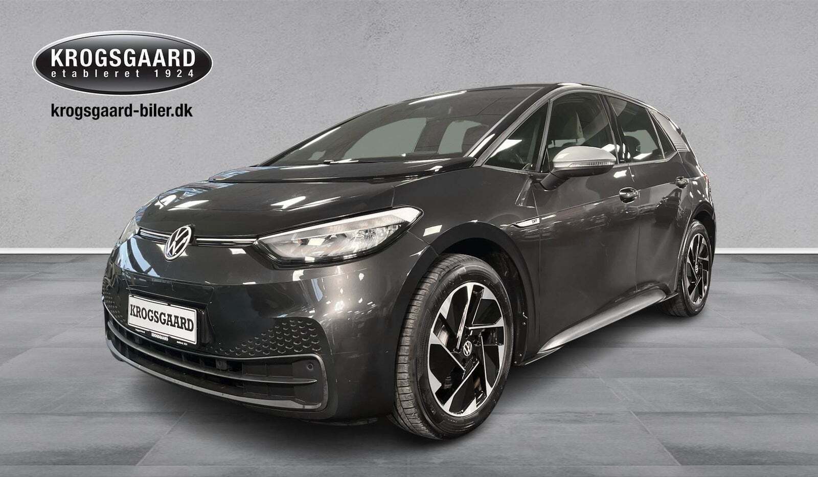 Grå VW ID.3 fra 2020