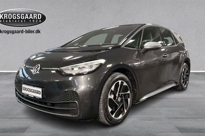 Grå VW ID.3 fra 2020