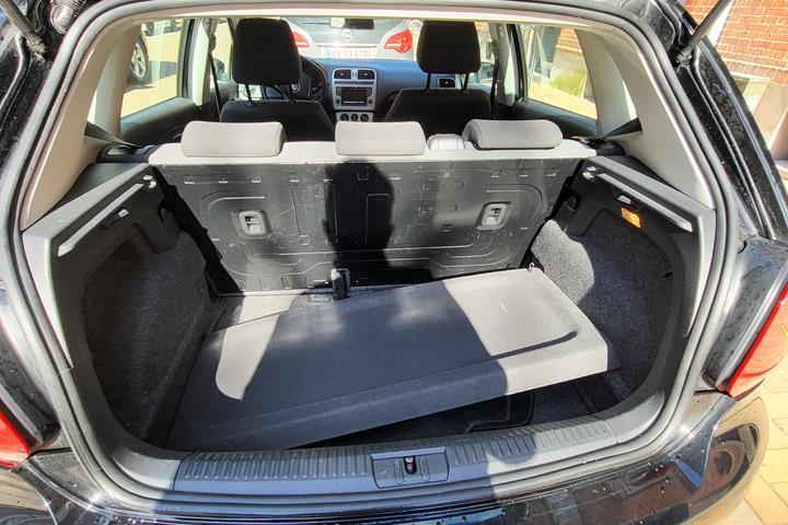 Sort VW Polo fra 2016