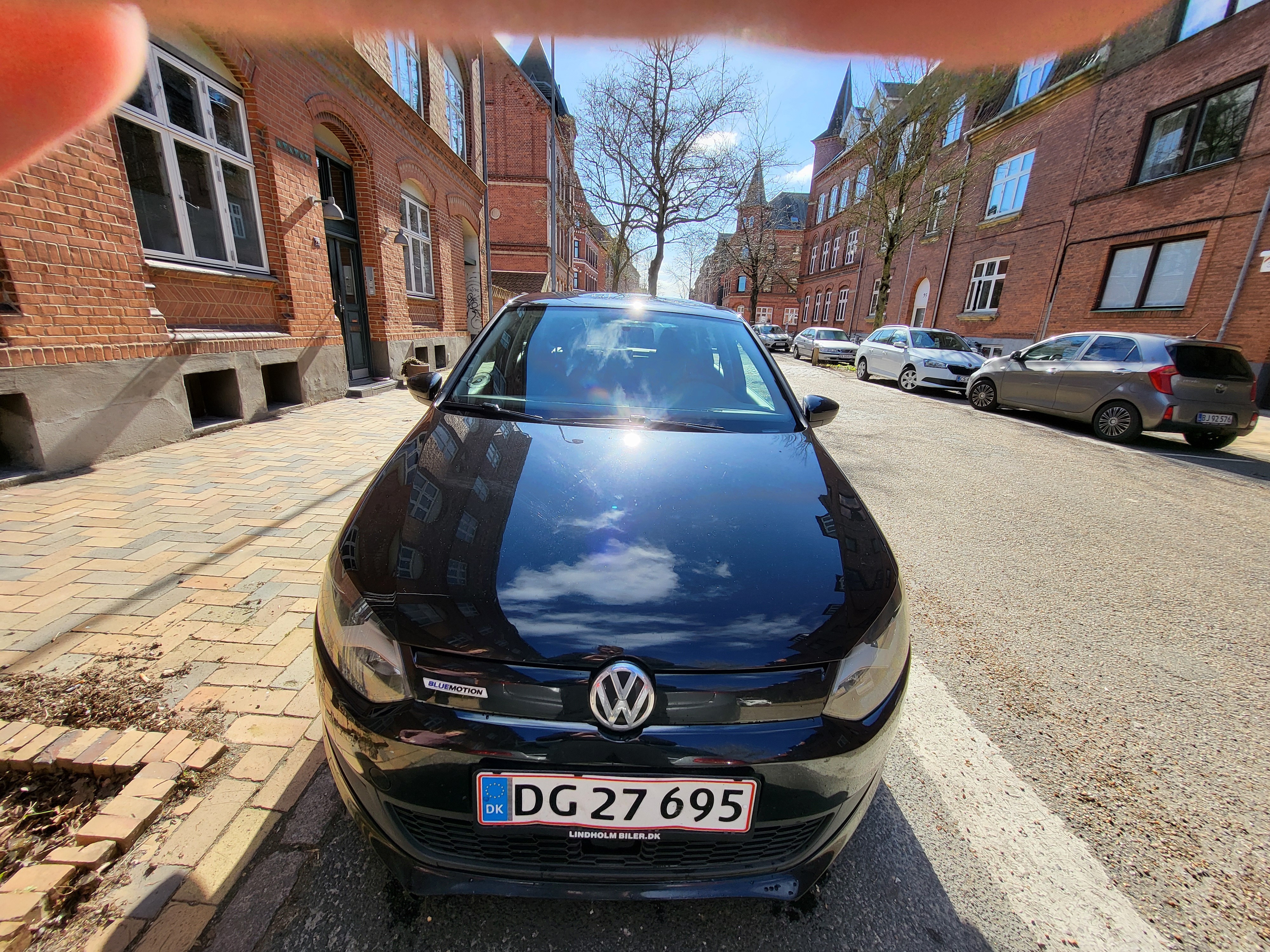 Sort VW Polo fra 2016
