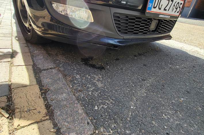 Sort VW Polo fra 2016