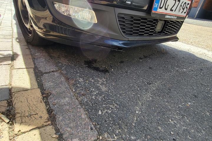 Sort VW Polo fra 2016