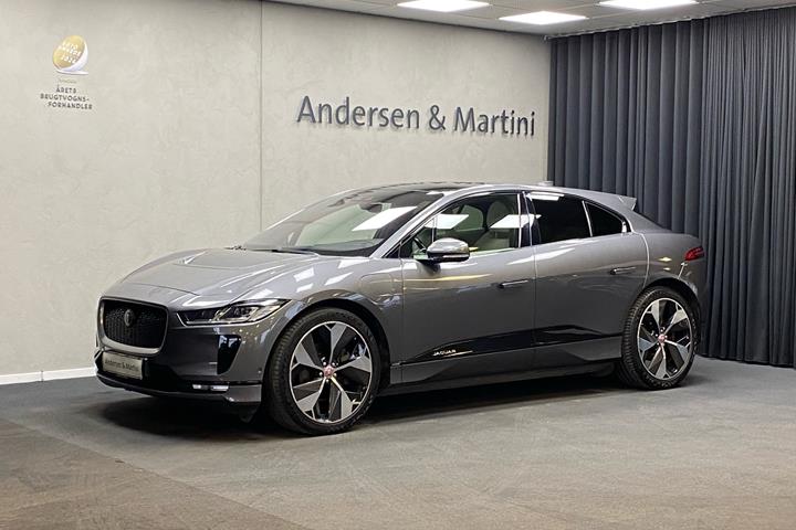 Grå Jaguar I-Pace fra 2018 set udefra