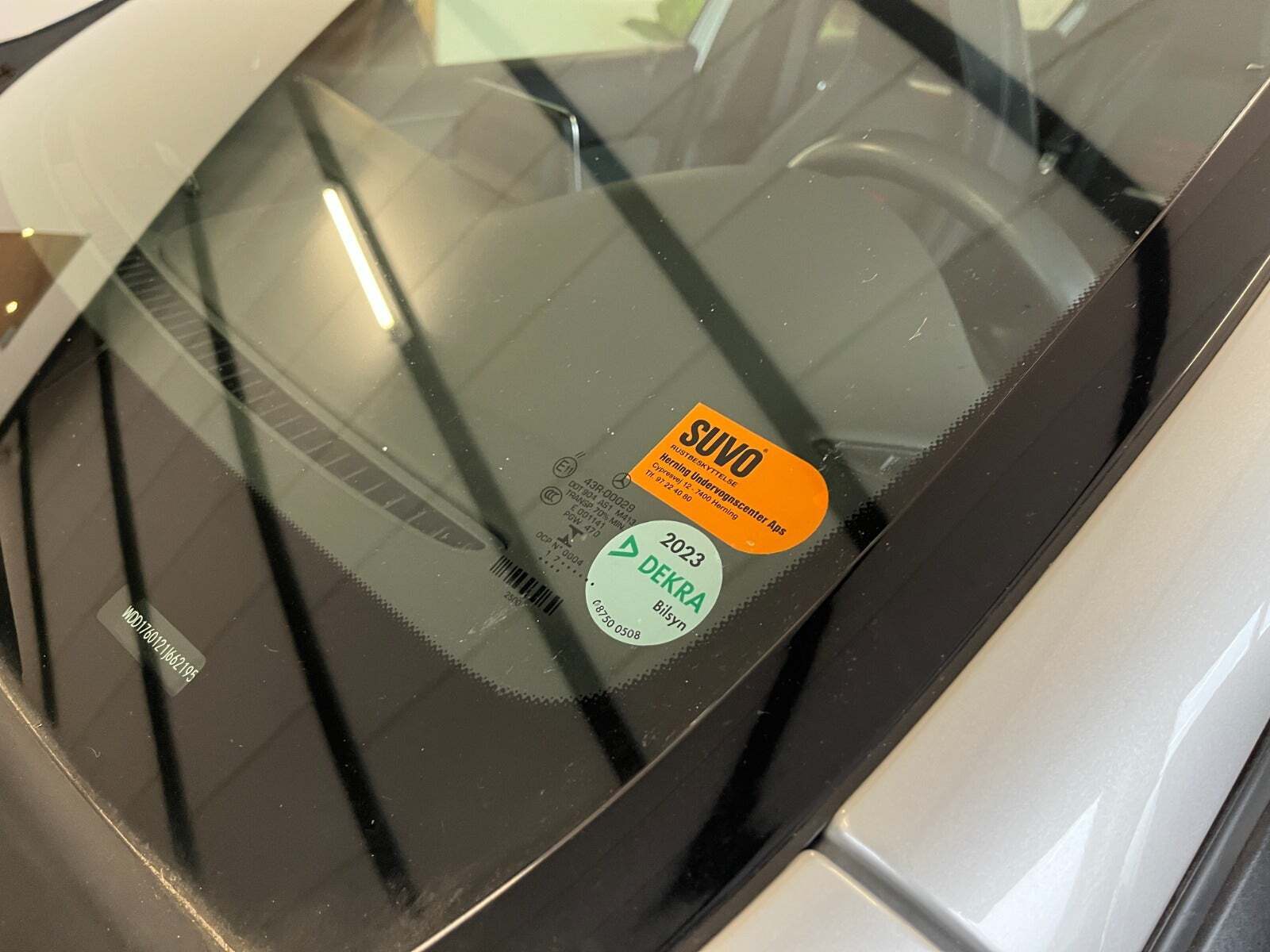 Sølv Mercedes A180 d fra 2017