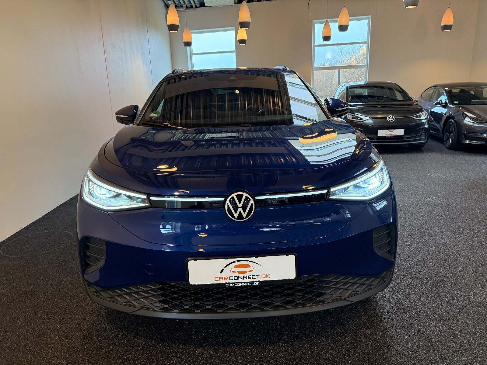 Blå VW ID.4 fra 2023