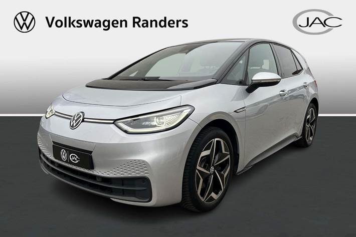 Sølv VW ID.3 fra 2021