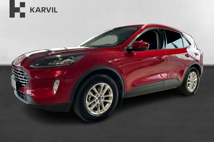 Rød Ford Kuga fra 2021