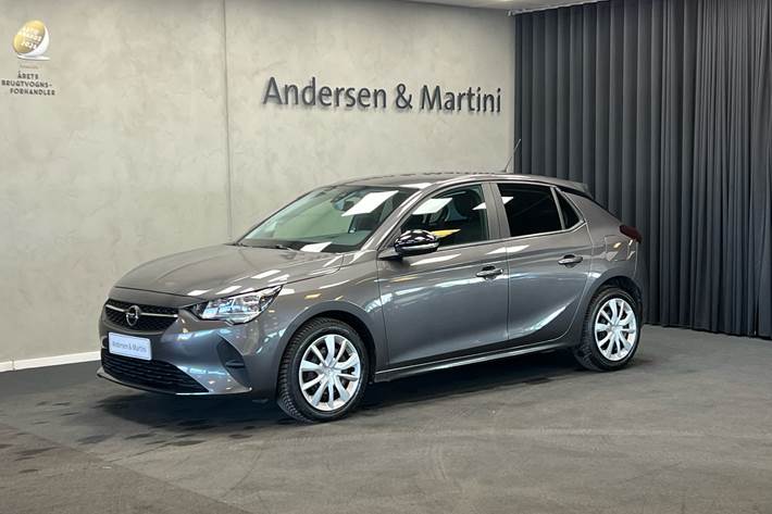 Grå Opel Corsa fra 2020