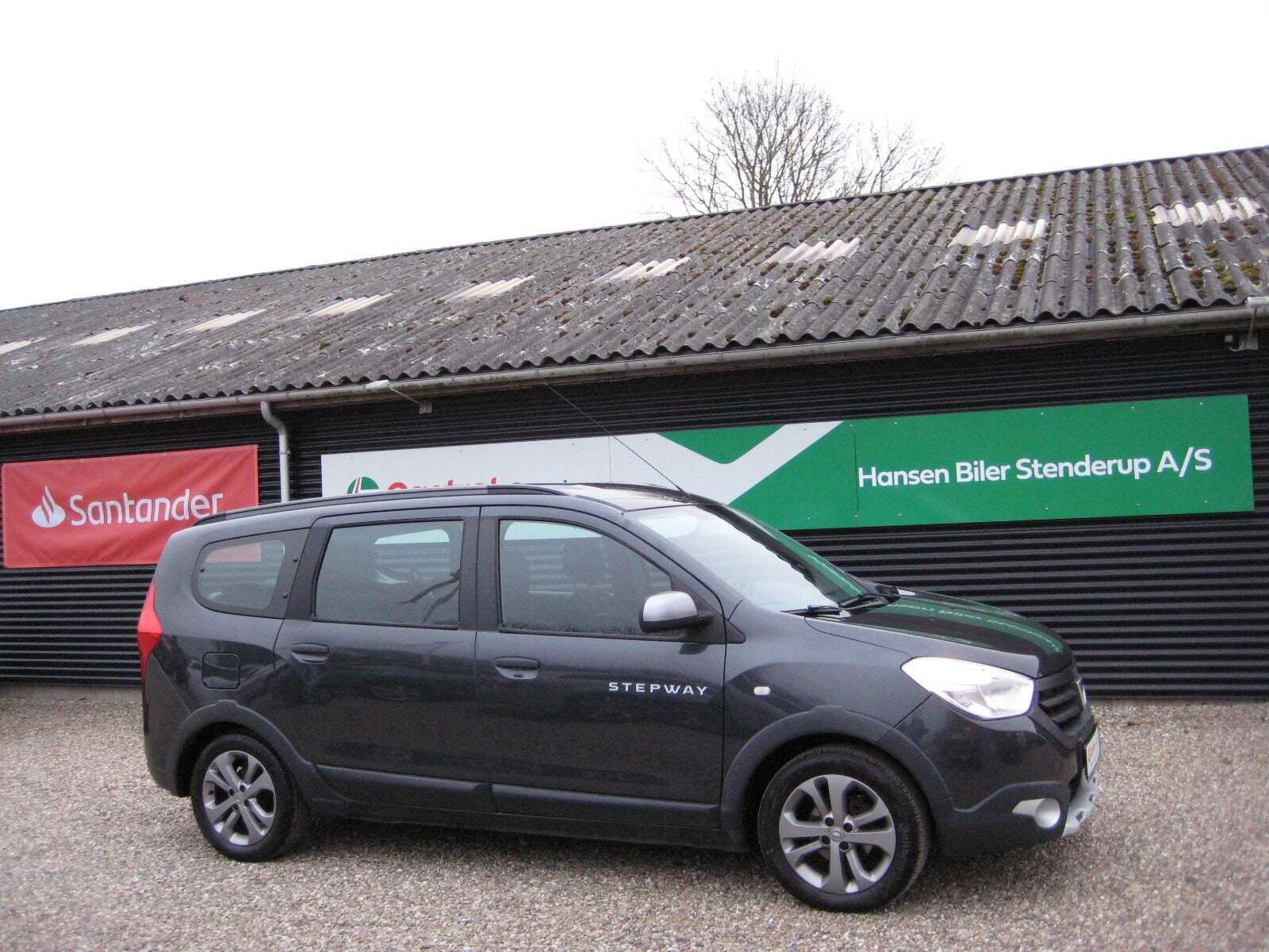 Grå Dacia Lodgy Stepway fra 2016