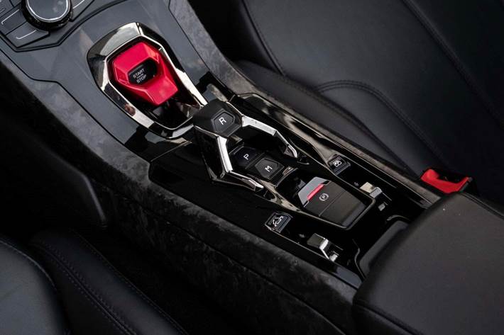 Sort Lamborghini Huracan fra 2017