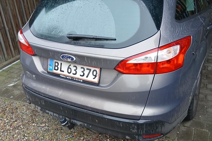 Brun Ford Focus fra 2014