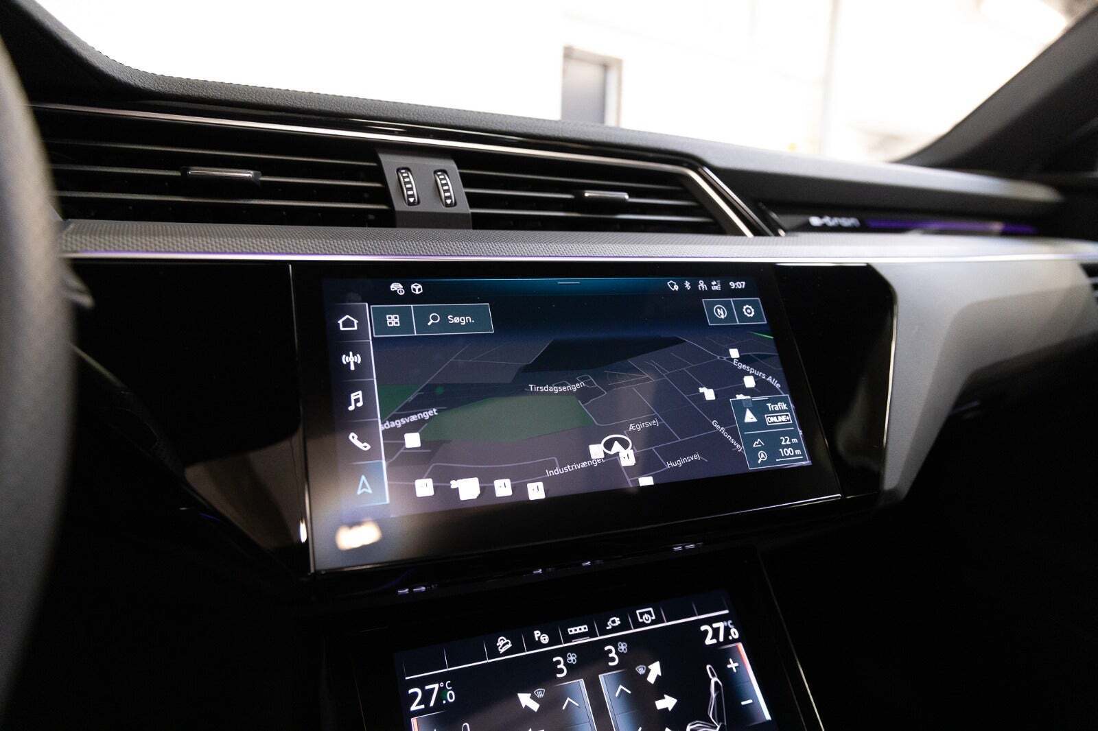 Sort Audi Q8 e-tron fra 2024