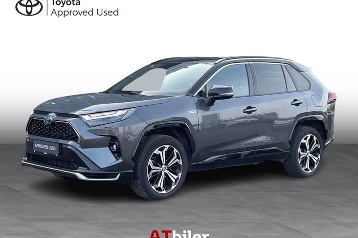 Sort Toyota RAV4 Plug-in fra 2022