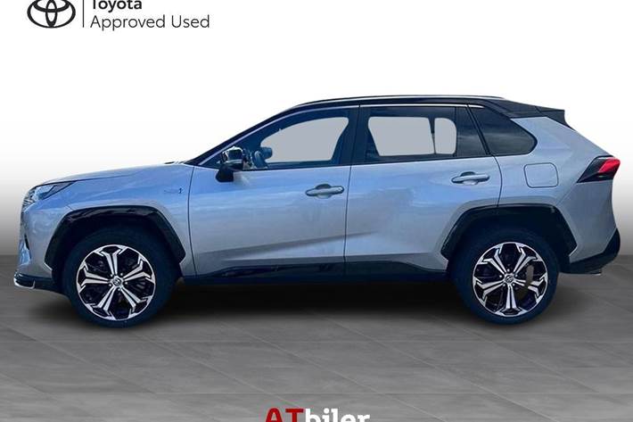 Grå Toyota RAV4 Plug-in fra 2023