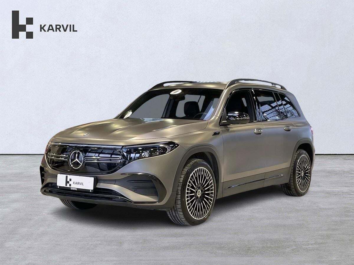 Grå Mercedes EQB350 fra 2022