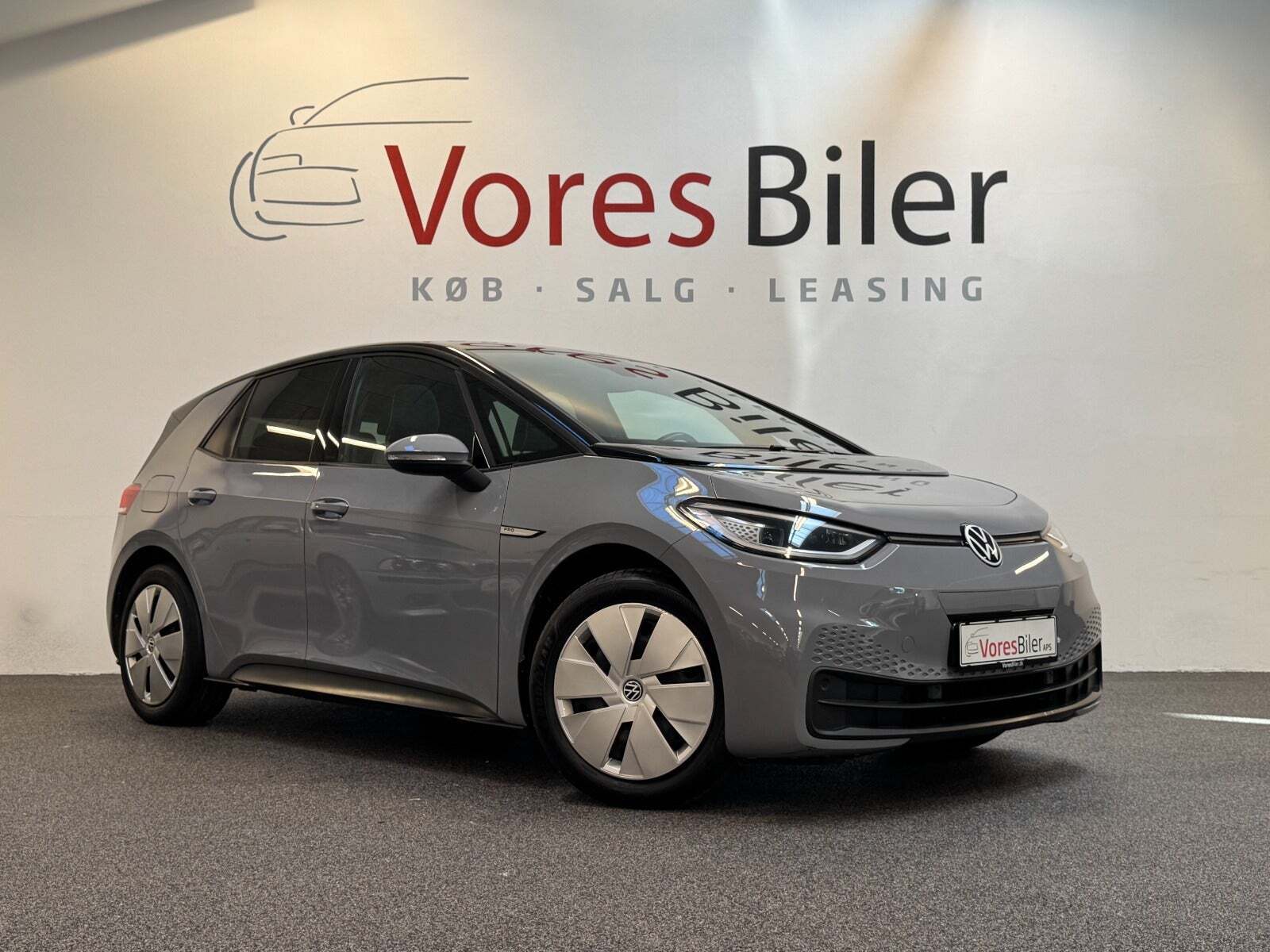 Grå VW ID.3 fra 2021
