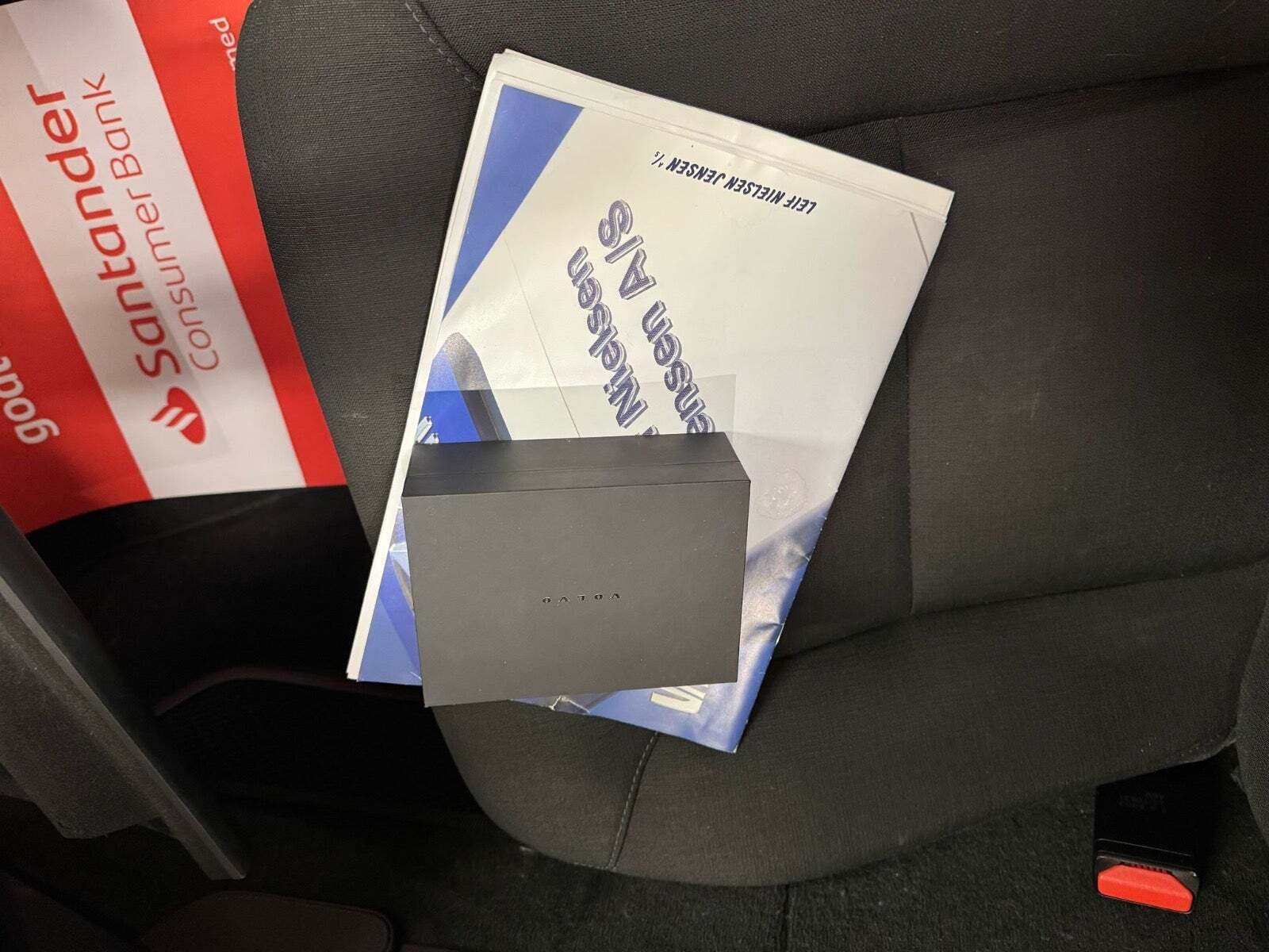 Brun Volvo V90 fra 2018 set indefra