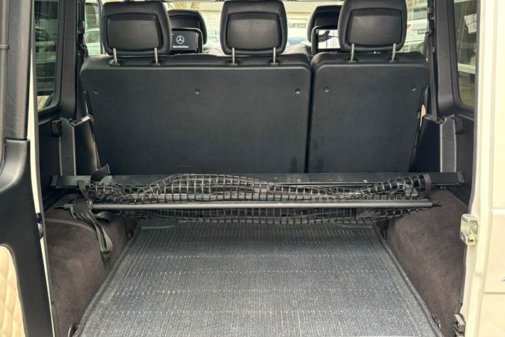 Hvid Mercedes G63 fra 2014