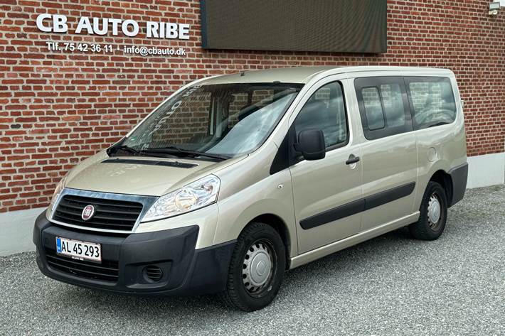 Gul Fiat Scudo fra 2014