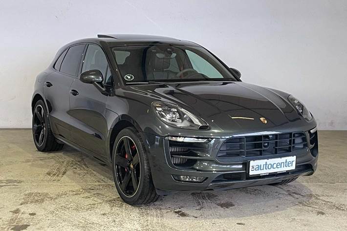Grå Porsche Macan GTS fra 2018
