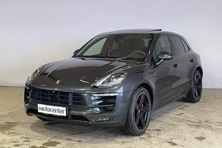 Grå Porsche Macan GTS fra 2018