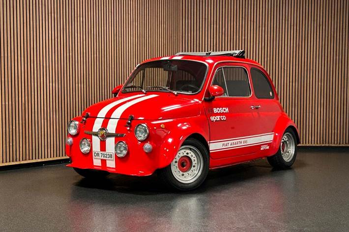 undefined Fiat 500 fra 1969 set udefra