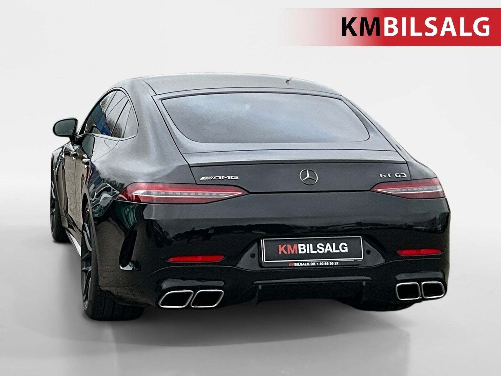 Sort Mercedes AMG GT 63 fra 2019