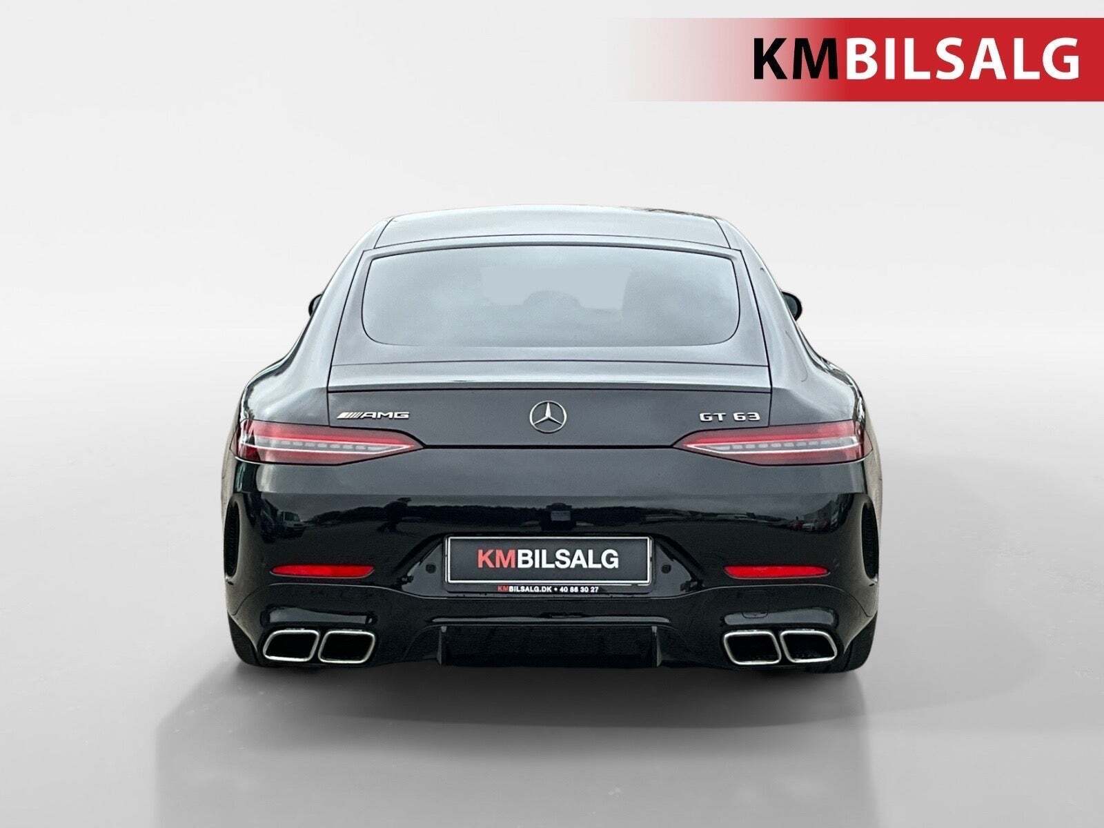 Sort Mercedes AMG GT 63 fra 2019