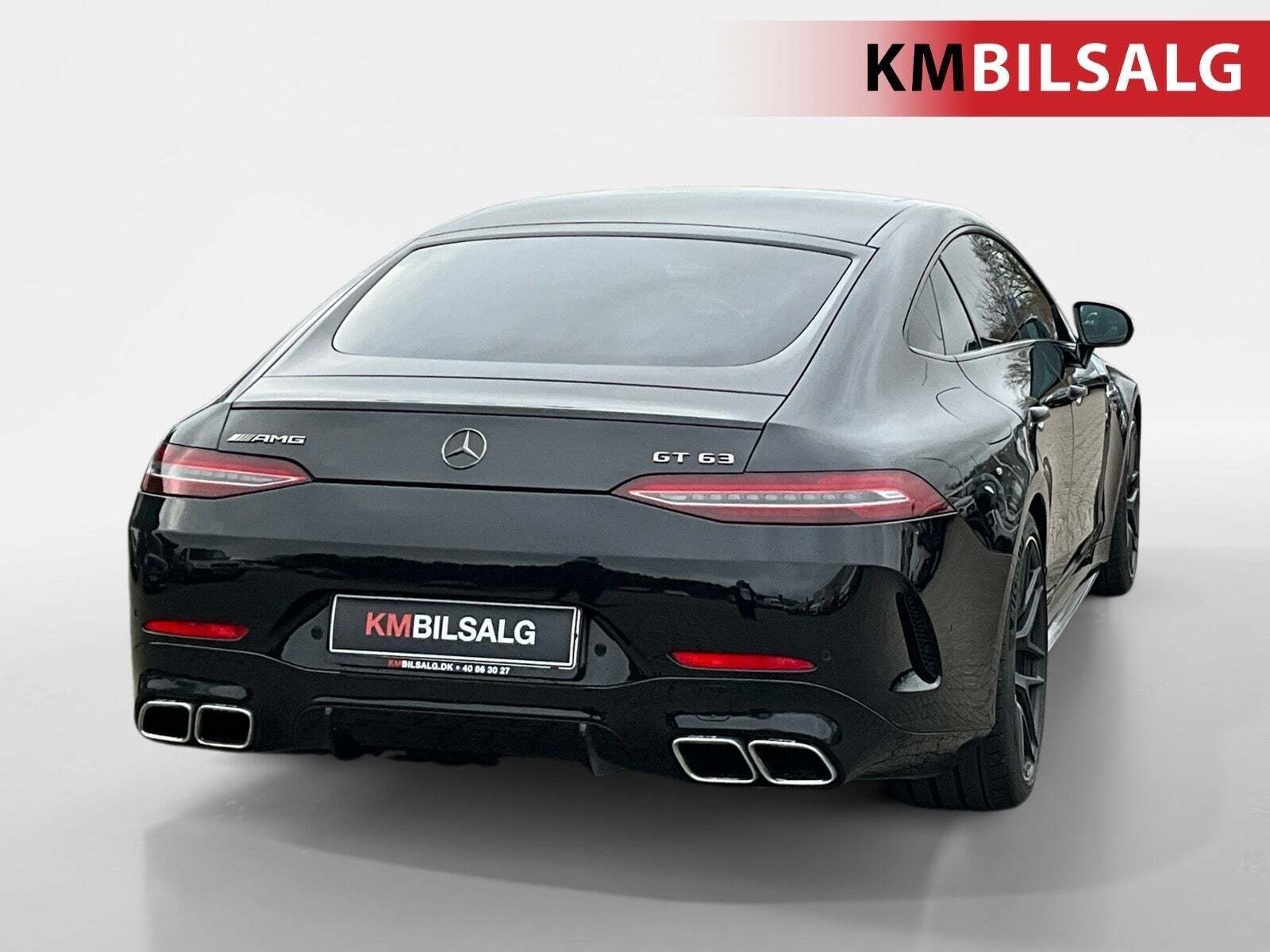 Sort Mercedes AMG GT 63 fra 2019