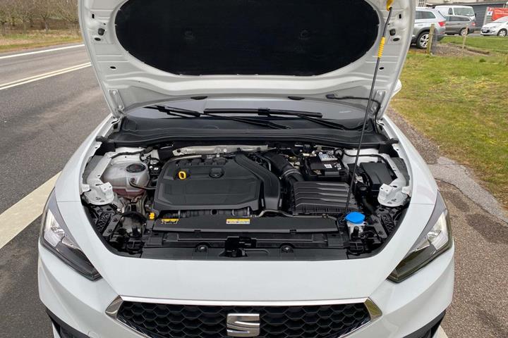 Hvid Seat Leon fra 2021