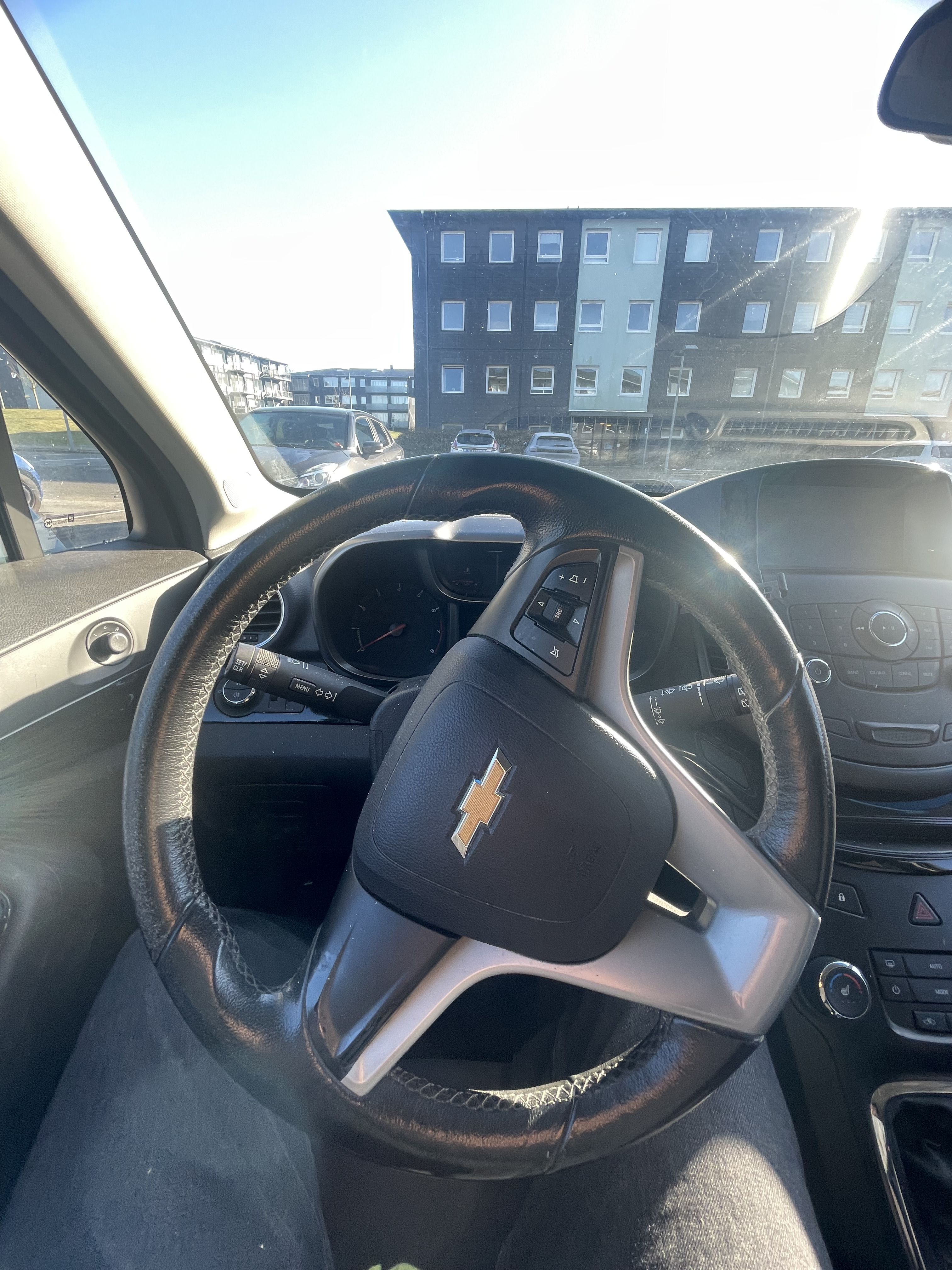 Hvid Chevrolet Orlando fra 2012